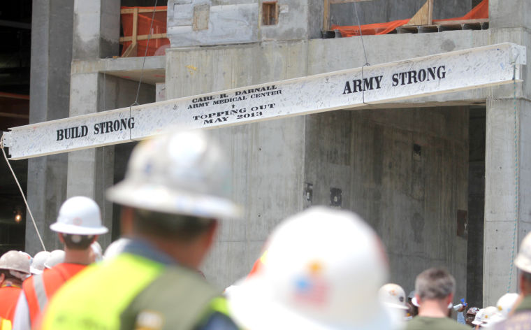 Carl R. Darnall Army Medical Center "topping out" ceremony